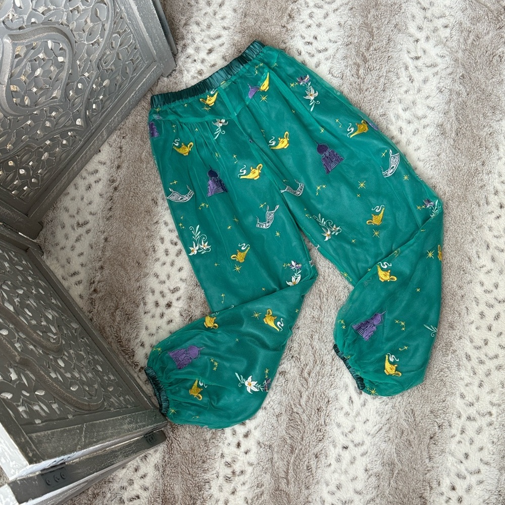 Hanna Andersson Disney Princess Jasmine pants girls medium Aladdin costume